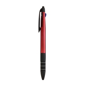 Stylo bille en 3 couleurs (bleu/rouge/noire) avec touch screen 21