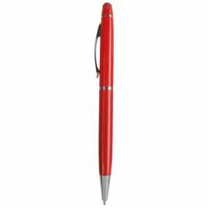 Stylo bille en metal avec rond en caoutchouc pour écran tactile 9