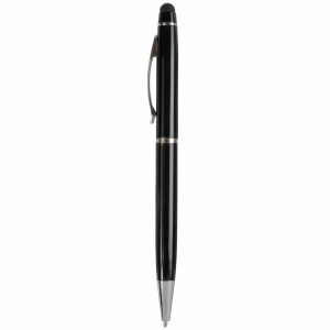 Stylo bille en metal avec rond en caoutchouc pour écran tactile 10
