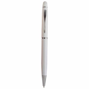 Stylo bille en metal avec rond en caoutchouc pour écran tactile 6