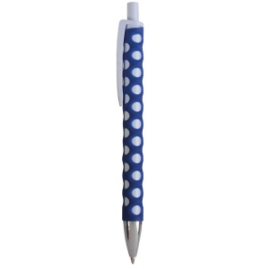 Stylo bille à déclic en plastique 12