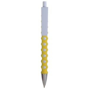 Stylo bille à déclic en plastique 6