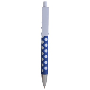 Stylo bille à déclic en plastique 4