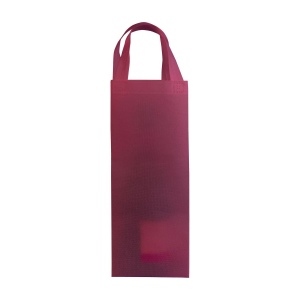 Shopper porte-bouteille en TNT 100g/m2 thermosoudé, anses longues 9