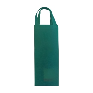 Shopper porte-bouteille en TNT 100g/m2 thermosoudé, anses longues 11
