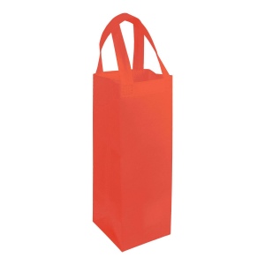 Shopper porte-bouteille en TNT 100g/m2 thermosoudé, anses longues 5