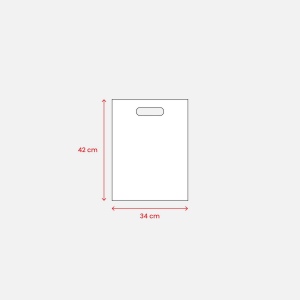 Shopper en TNT 80g/m2 thermosoudé 25