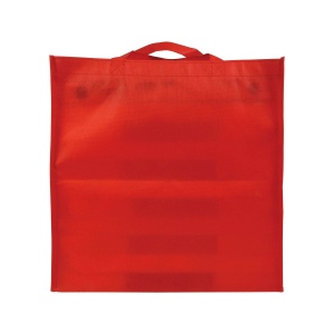 Shopper en format carton de pizza en TNT 80g/m2 10