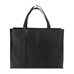 Shopper maxi avec soufflet en TNT 100 g/m2 cousu avec anses longues 13