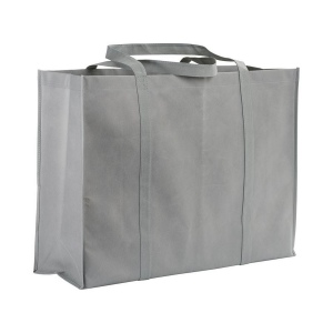 Shopper maxi avec soufflet en TNT 100 g/m2 cousu avec anses longues 2