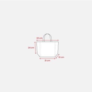 Sac coton 120 grs avec anses longues et soufflet 4