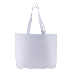 Sac coton 135 grs avec anses longues et soufflet 3