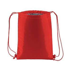 Sac à dos thermique en polyester 210 T avec fermeture réglable à cordon 19