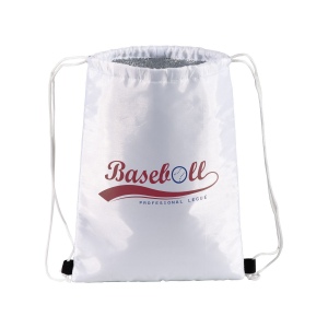 Sac à dos thermique en polyester 210 T avec fermeture réglable à cordon 23
