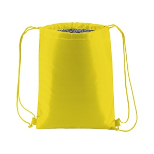 Sac à dos thermique en polyester 210 T avec fermeture réglable à cordon 16