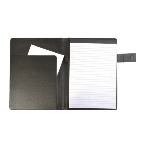 Conférencier (A4) tissu mélangé avec bloc de papier à lignes 5