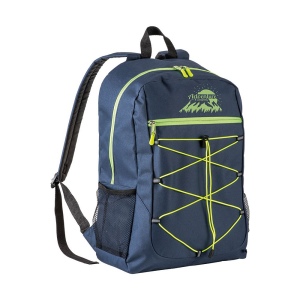 Sac à dos en polyester 600D avec 4 poches dont 2 latérales en filet 23