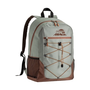 Sac à dos en polyester 600D avec 4 poches dont 2 latérales en filet 18