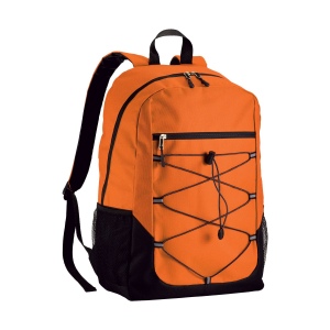 Sac à dos en polyester 600D avec 4 poches dont 2 latérales en filet 7