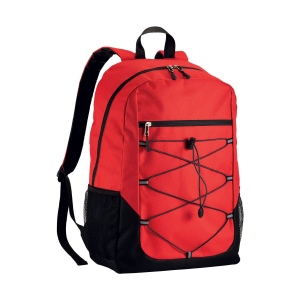 Sac à dos en polyester 600D avec 4 poches dont 2 latérales en filet 10