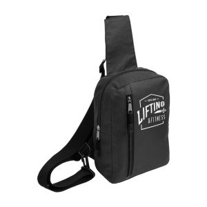 Sac en polyester 600D avec bandoulière réglable attachable que ce soit sur l'épaule gauche 7