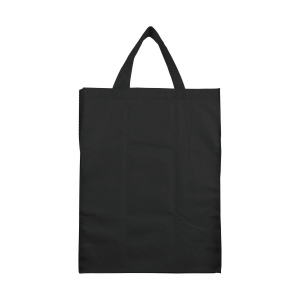Shopper pliable avec soufflet en TNT 80g/m2, anses courtes 16