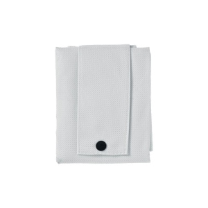 Shopper pliable avec soufflet en TNT 80g/m2, anses courtes 20