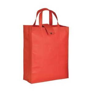 Shopper pliable avec soufflet en TNT 80g/m2, anses courtes 4