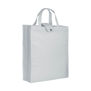 Shopper pliable avec soufflet en TNT 80g/m2, anses courtes 6