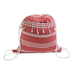 Sac à dos en coton 180 g/m2 avec fermeture réglable à cordon 11