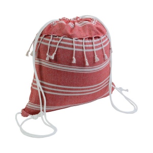 Sac à dos en coton 180 g/m2 avec fermeture réglable à cordon 6