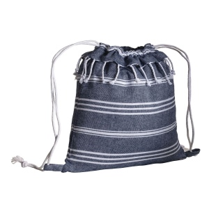 Sac à dos en coton 180 g/m2 avec fermeture réglable à cordon 5