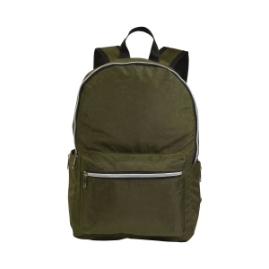 Sac à dos en nylon 420D, avec 4 poches dont 2 latérales à zip en filet 5