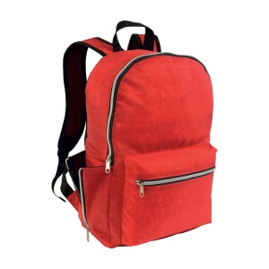 Sac à dos en nylon 420D, avec 4 poches dont 2 latérales à zip en filet 4