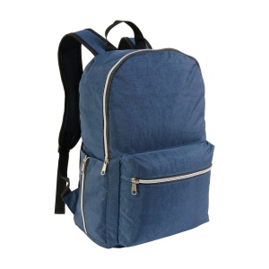 Sac à dos en nylon 420D, avec 4 poches dont 2 latérales à zip en filet 3