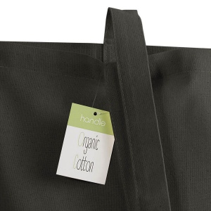 Shopper en coton organique 140g/m2, anses longues 36