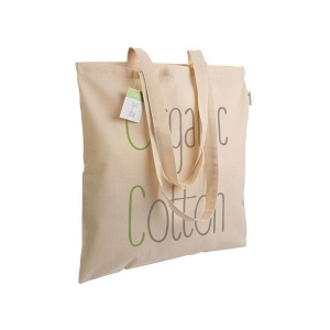 Shopper en coton organique 140g/m2, anses longues 5