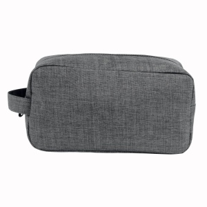 Trousse de toilette en polyester 300D en tissu mélangé avec poignée (14x25x9 cm) 5