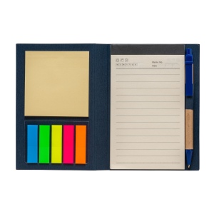 Bloque-notes avec papiers stylo et adhésif 7