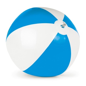 Balle de plage gonfiable en PVC bicolore, diamère 28 cm 3