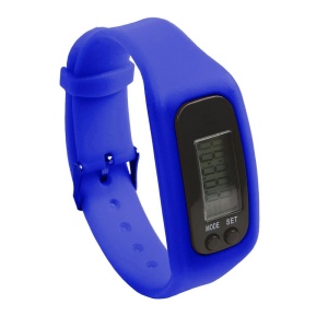Montre connectée : pedomètre, calorie brulée, distance parcourue, montre. Bracelet en gomm 3