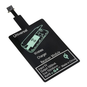 Récepteur QI wireless avec connecteur micro USB