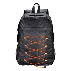 Sac à dos rectrable en polyester 210D RISTROP avec 4 poches dont 2 latérales en filet 18