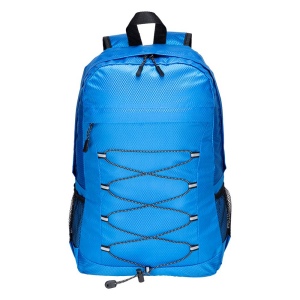 Sac à dos rectrable en polyester 210D RISTROP avec 4 poches dont 2 latérales en filet 10