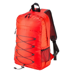 Sac à dos rectrable en polyester 210D RISTROP avec 4 poches dont 2 latérales en filet 5