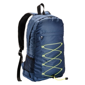Sac à dos rectrable en polyester 210D RISTROP avec 4 poches dont 2 latérales en filet 4