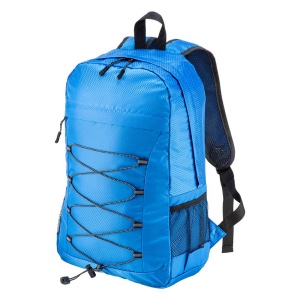 Sac à dos rectrable en polyester 210D RISTROP avec 4 poches dont 2 latérales en filet 3