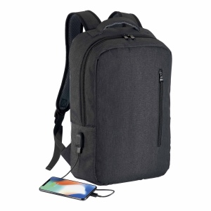 Sac pour ordinateur portable polyester 300D avec 3 poches 4