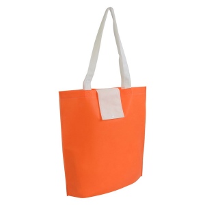 Sac shopper pliable en TNT 80g/m2 avec anses longues 5