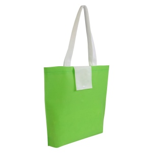 Sac shopper pliable en TNT 80g/m2 avec anses longues 2
